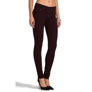 Rag & Bone Leggings Jeans Womens 26 Plush Soft Mulberry Color Style W1503O163
